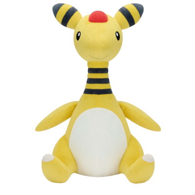 Officiële Pokemon knuffel Ampharos +/- 35CM Banpresto Mofugutto 